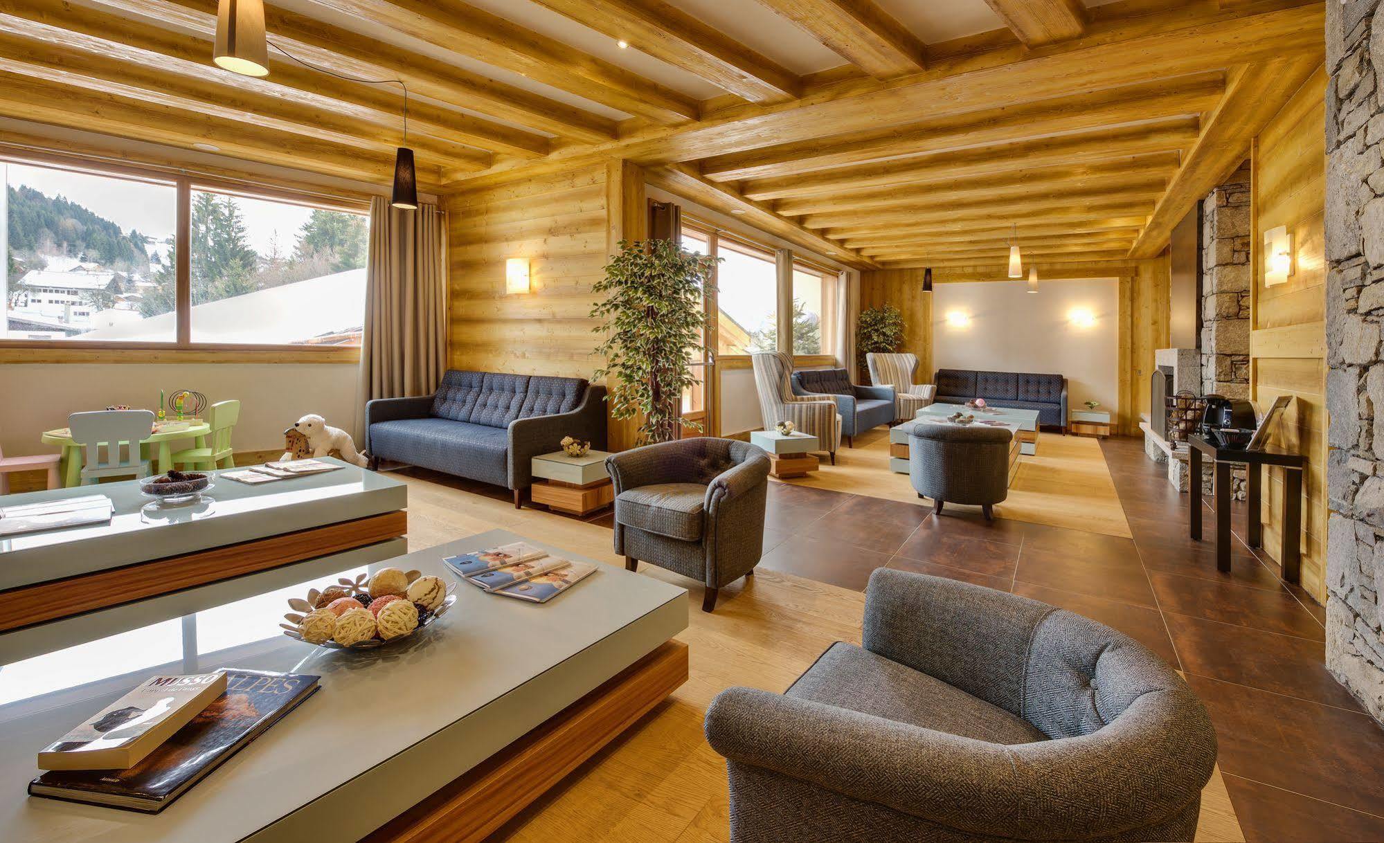 Cgh Residences And Spa Les Chalets De Leana Les Carroz d'Araches Exterior foto