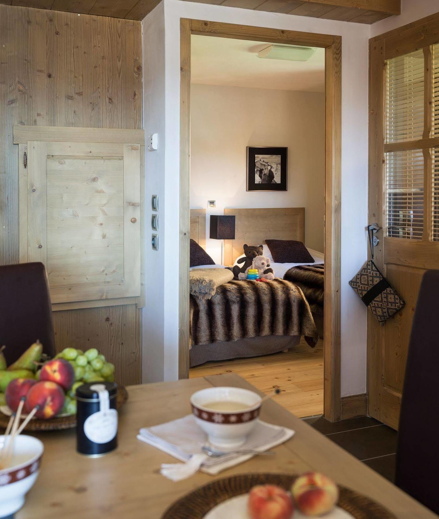 Cgh Residences And Spa Les Chalets De Leana Les Carroz d'Araches Exterior foto