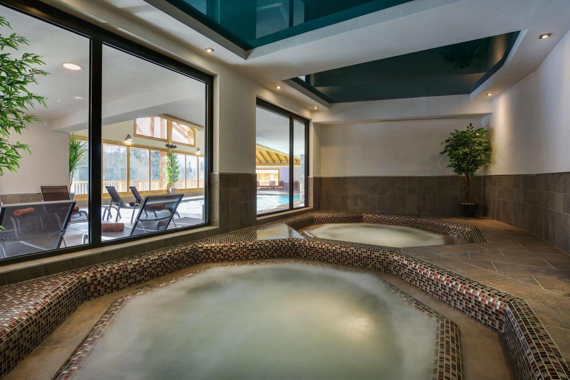 Cgh Residences And Spa Les Chalets De Leana Les Carroz d'Araches Exterior foto