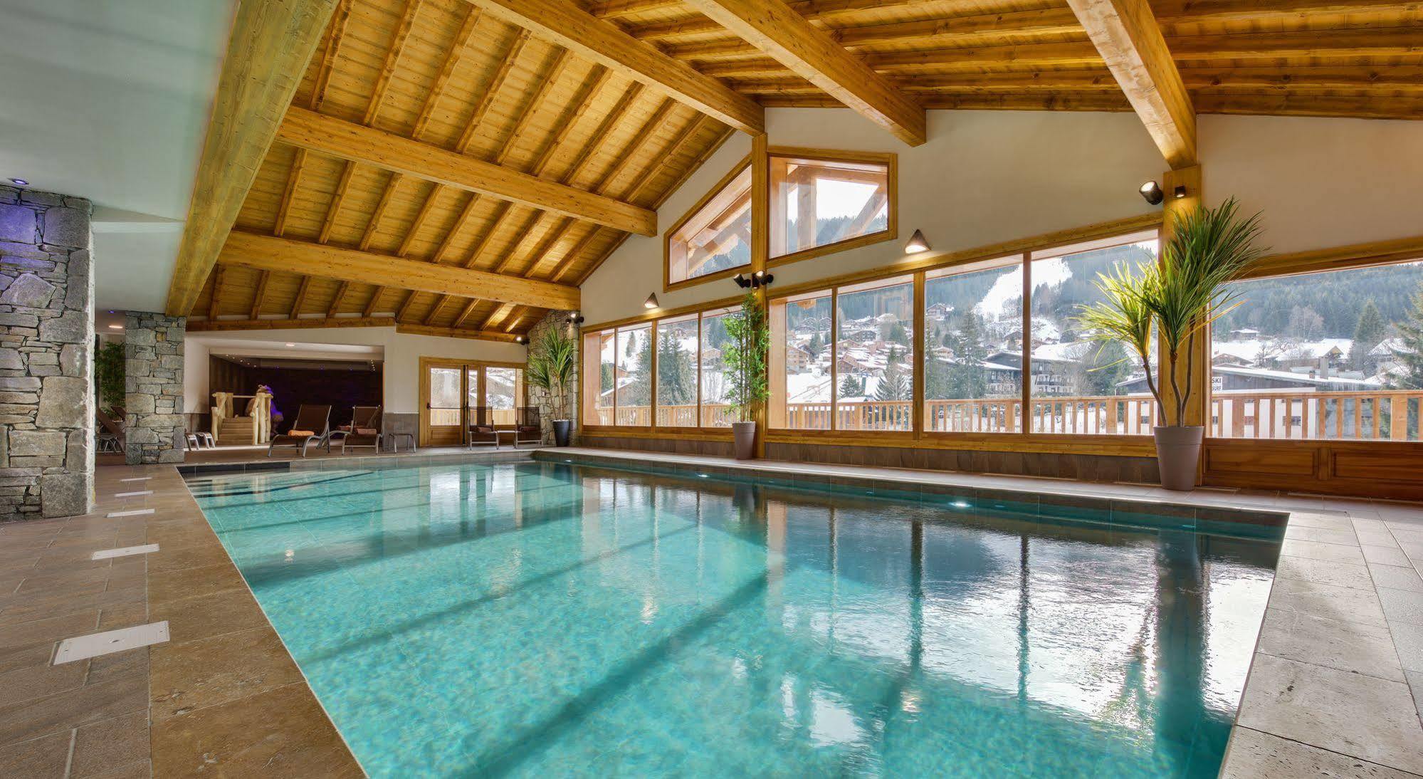 Cgh Residences And Spa Les Chalets De Leana Les Carroz d'Araches Exterior foto